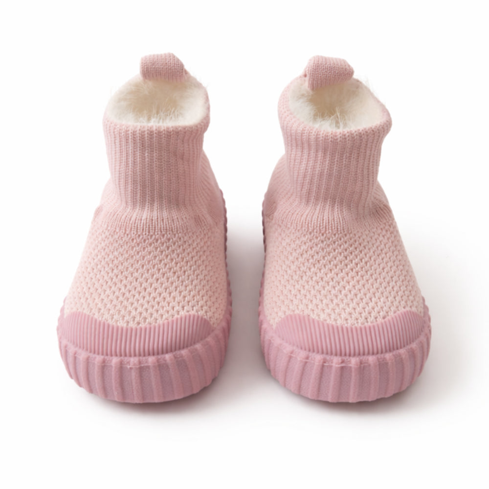 Tiny Tales Baby Soft Lined Shoes - PINK